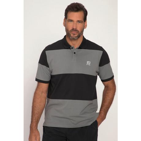 JP1880  Poloshirt, Golf, Halbarm, Blockstreifen 