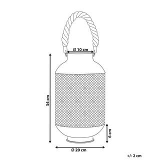 Beliani  Lanterna en Metallo Moderno CORON 