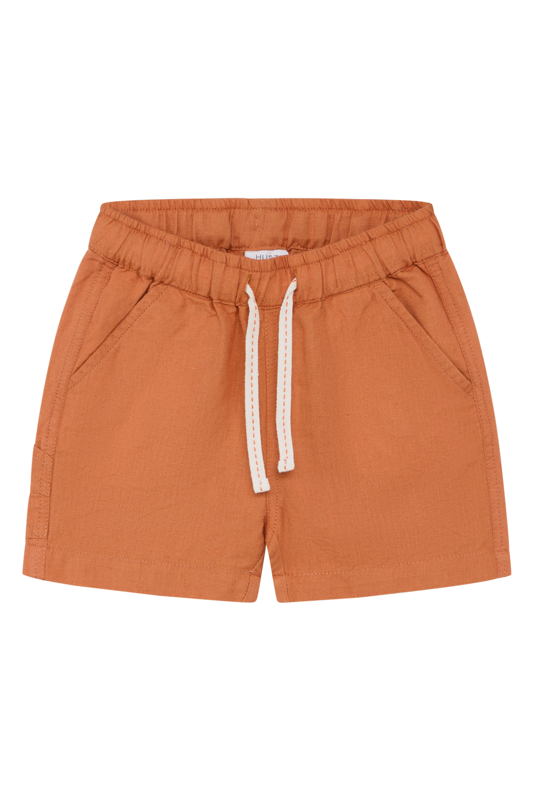 Image of Jungen Leinen Shorts Hakon Unisex Braun 122