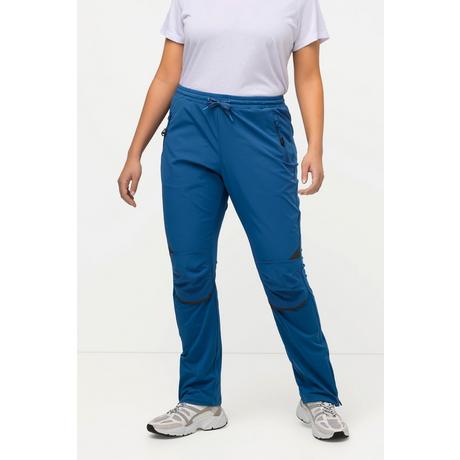 Ulla Popken  Pantalon outdoor à taille élastique. Double épaisseur, doublure en mesh. 