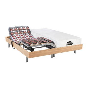 Set da relax con sospensioni memory foam e bambà¹ LYSIS III di NATUREA Motori OKIN 20Quercia