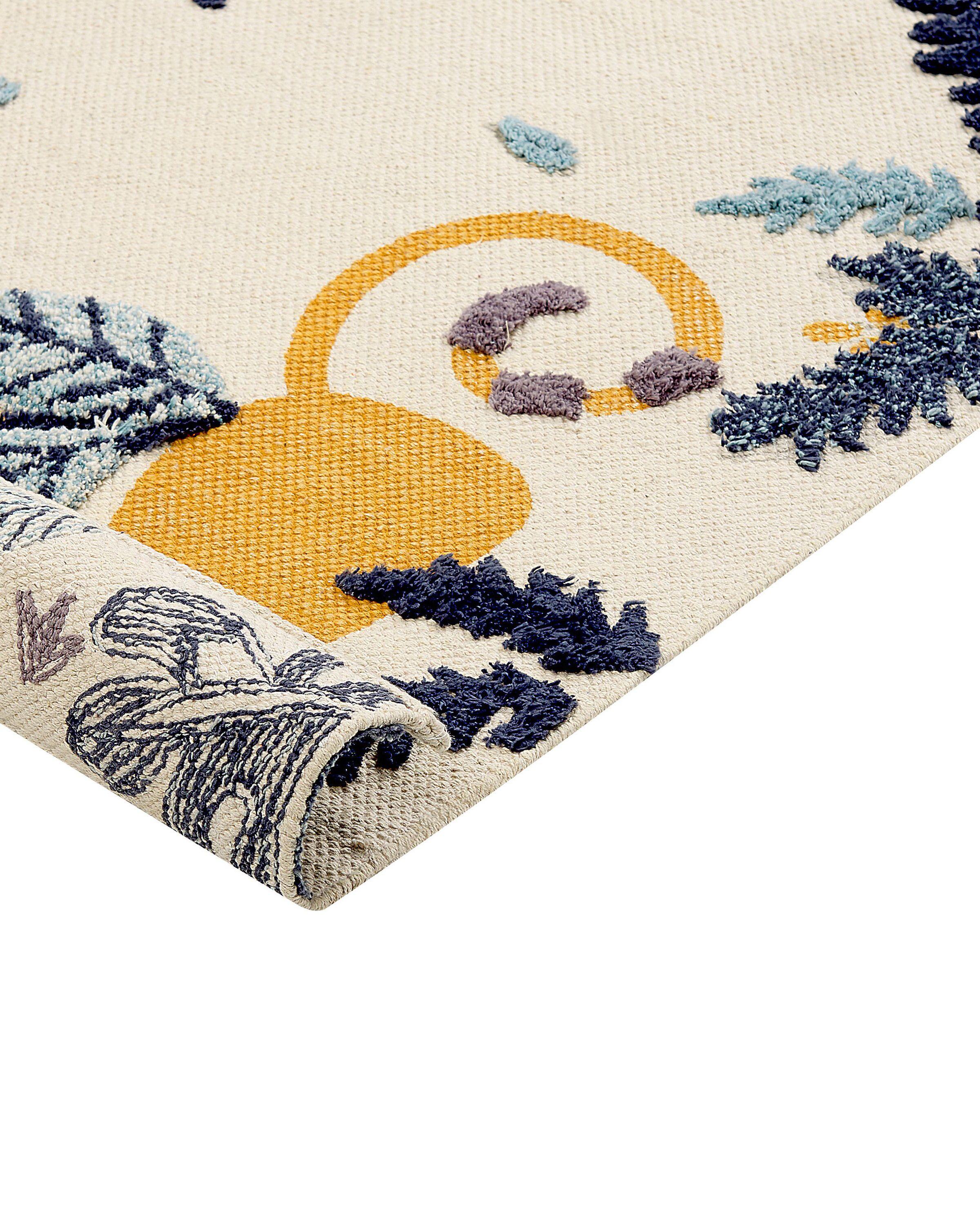 Beliani Tappeto per bambini en Cotone Boho NAIBOS  