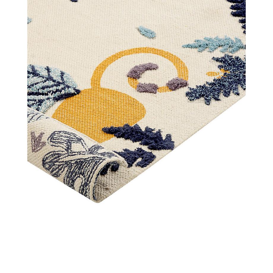 Beliani Tappeto per bambini en Cotone Boho NAIBOS  