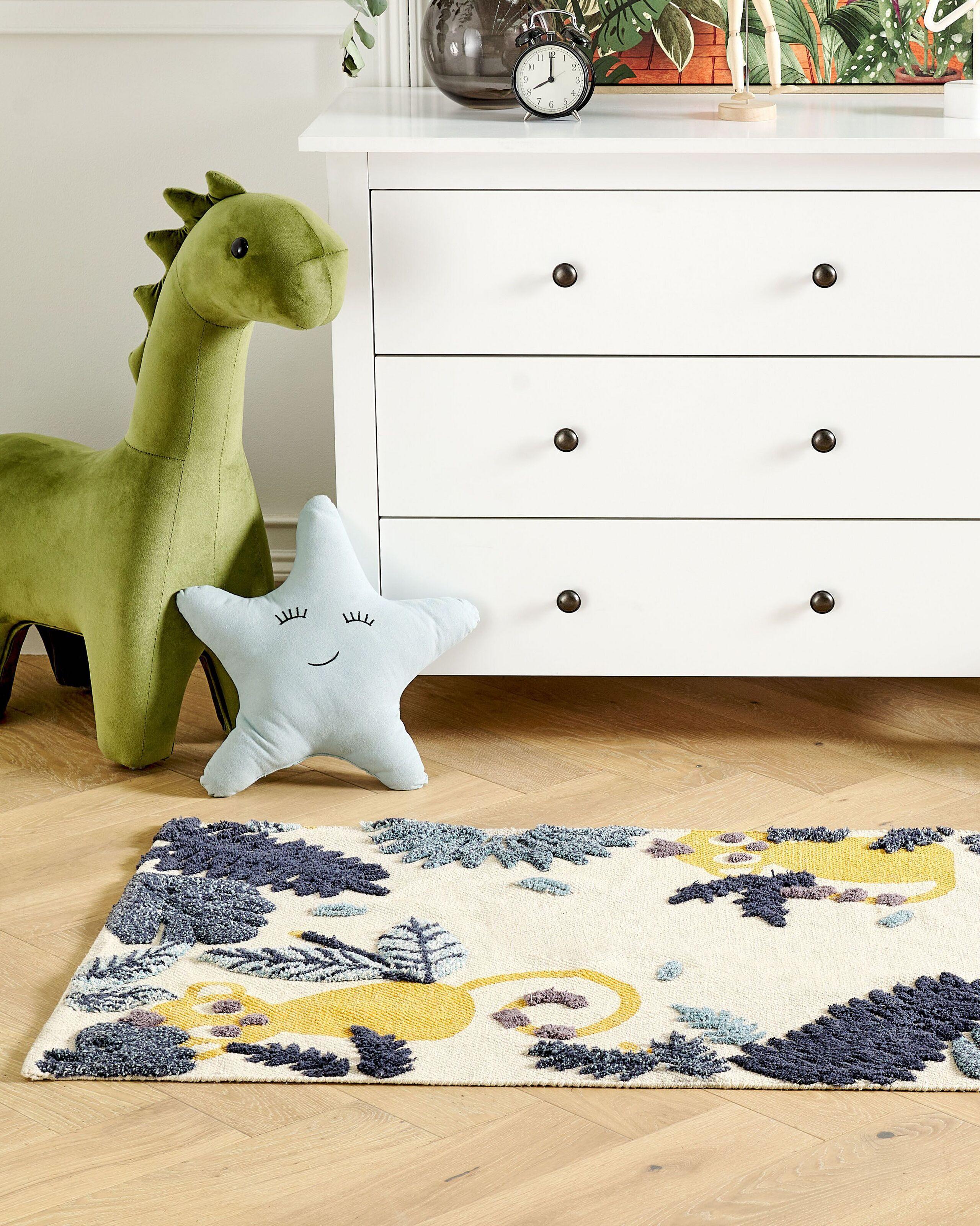 Beliani Tappeto per bambini en Cotone Boho NAIBOS  