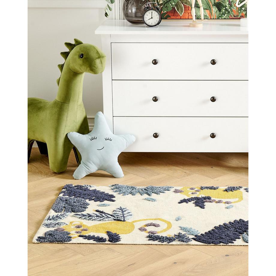 Beliani Tappeto per bambini en Cotone Boho NAIBOS  