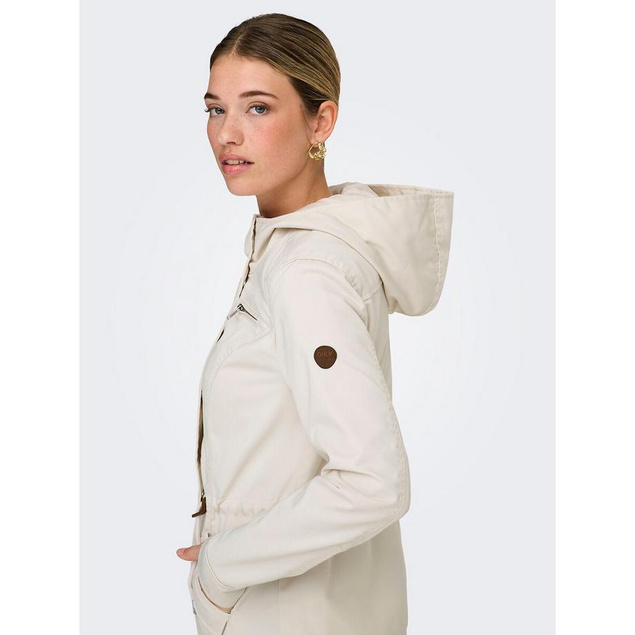 ONLY Mittellanger Parka mit Kapuze  