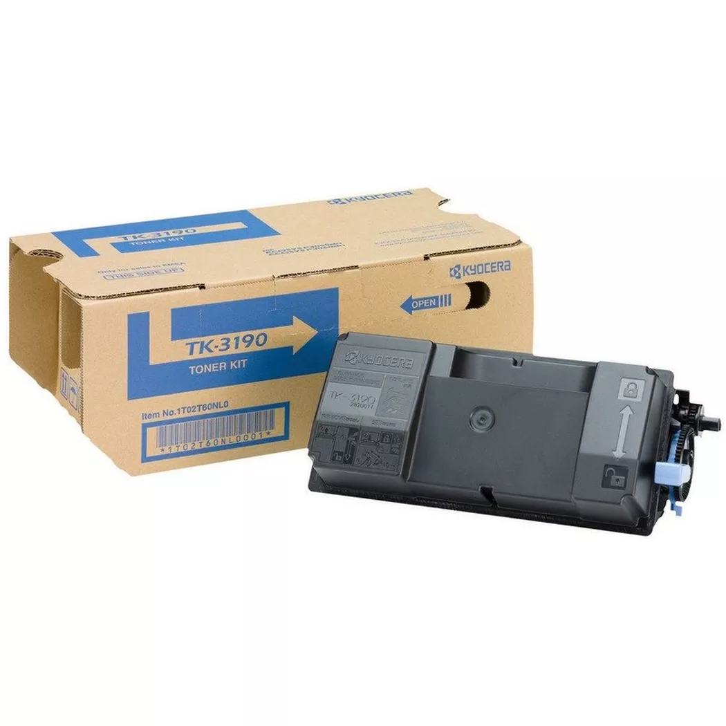 KYOCERA – Toner-Modul schwarz TK-3190 ECOSYS P3055dn 25’000 Seiten, Schwarz, One Size