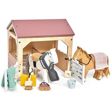 Puppenhaus Pferdestall