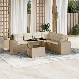 VidaXL Garten sofagarnitur poly-rattan  