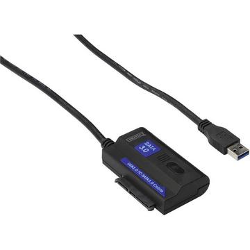 Digitus USB 3.2 Gen 1 (USB 3.0) Cavo [1x Spina A USB 3.2 Gen 1 (USB 3.0) - 1x Presa combinata SATA 7+15 poli]
