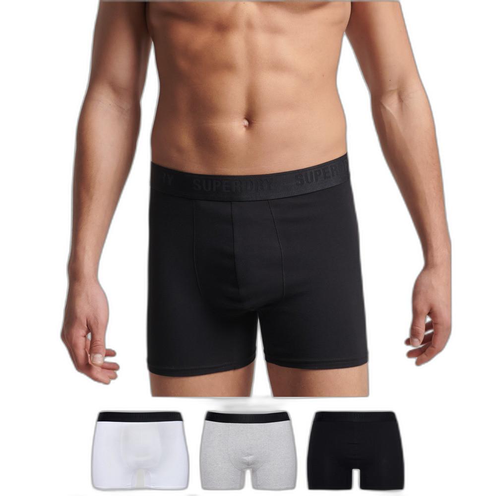 Superdry  Boxer  Paquet de 3 Confortable à porter-BOXER MULTI TRIPLE PACK 