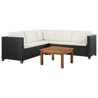 VidaXL Garten-sofagarnitur poly-rattan  