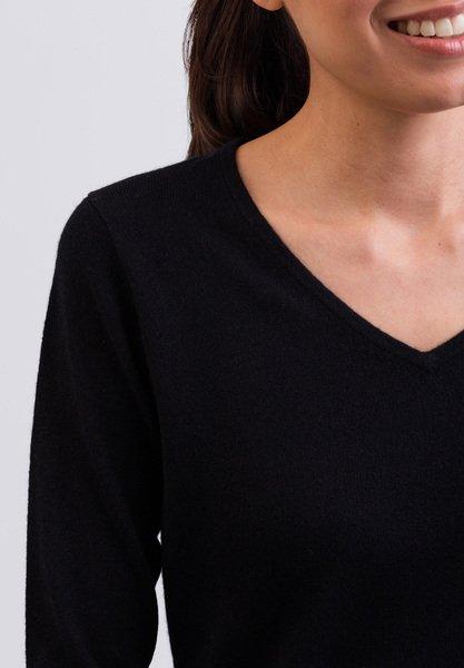 CASH-MERE.CH  Kaschmir V-Ausschnitt Pullover 