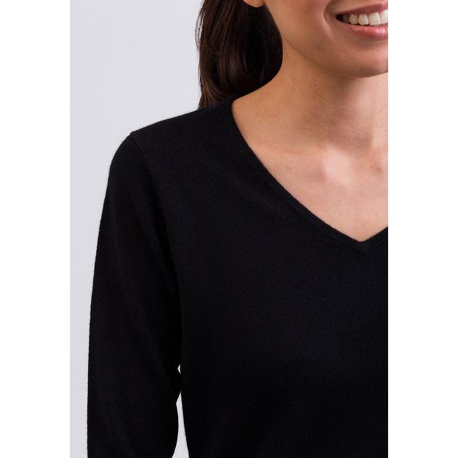 CASH-MERE.CH Kaschmir V-Ausschnitt Pullover  