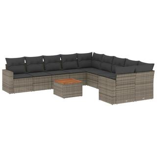 VidaXL Garten sofagarnitur poly-rattan  