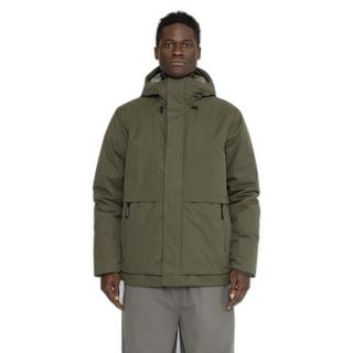 Revolution Kurze Regenjacke mit Kapuze und Reissverschlusstaschen  