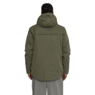 Revolution Kurze Regenjacke mit Kapuze und Reissverschlusstaschen  