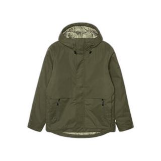 Revolution Kurze Regenjacke mit Kapuze und Reissverschlusstaschen  