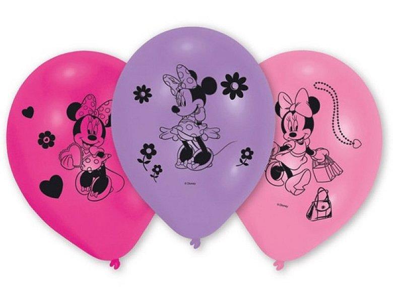 Image of Minnie Mouse Ballone Minnie Mouse (10teile) Unisex Pink ONE SIZE