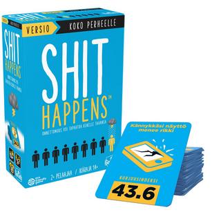 B2X  Gioco per famiglie Shit Happens - In finlandese 