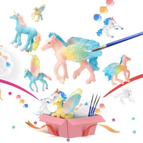 Activity-board  Kit de peinture de licorne Pack 8 Licorne Party Favors, Birthday Party Favors, Art & Crafts Activity 