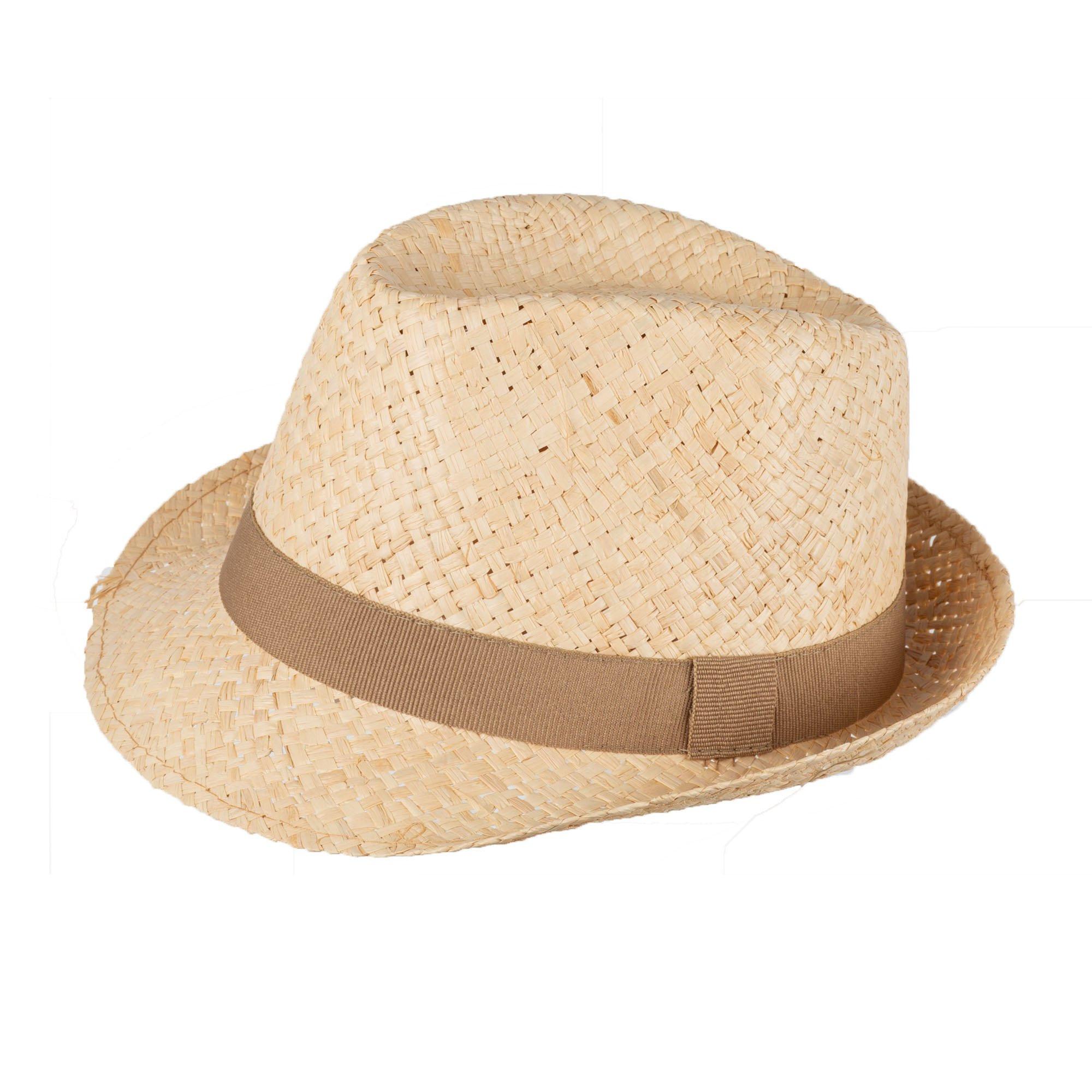 Image of Kinder Strohhut Dune Jungen Beige 49