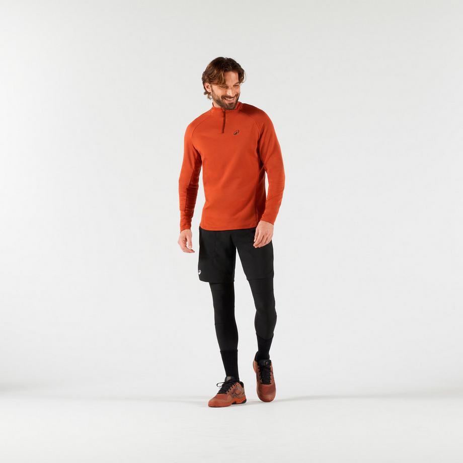 KUIKMA  Sweat de tennis manches longues demi-zip 