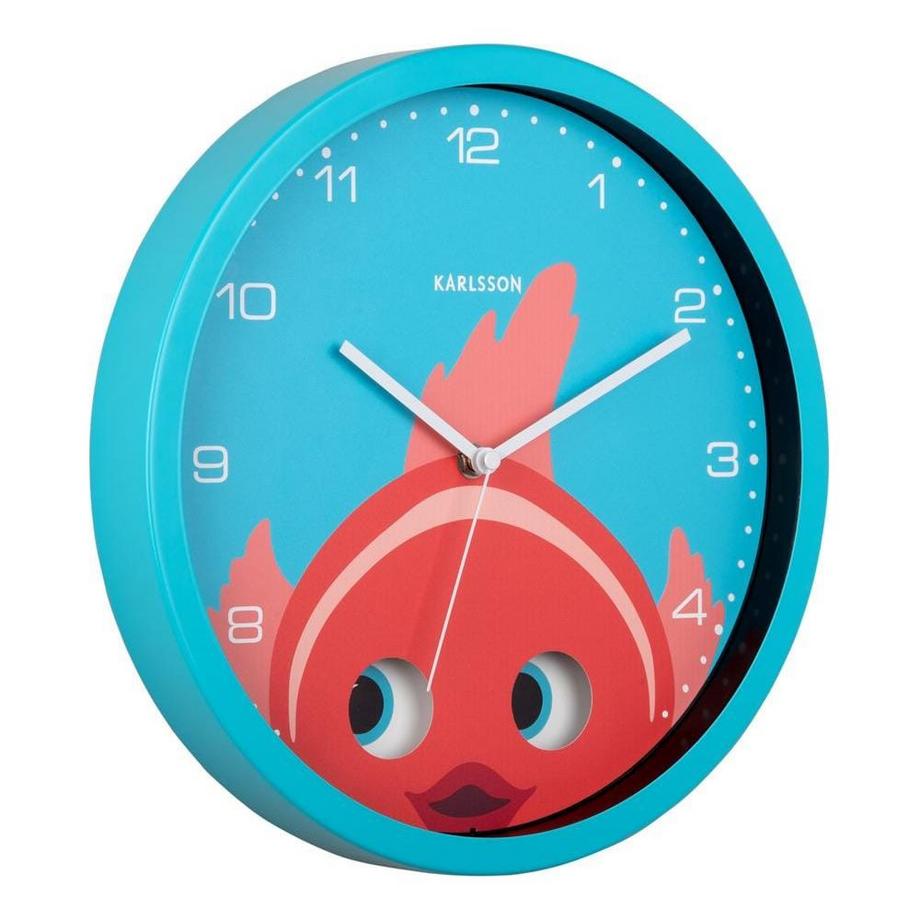 KARLSSON Wanduhr Goldfisch  