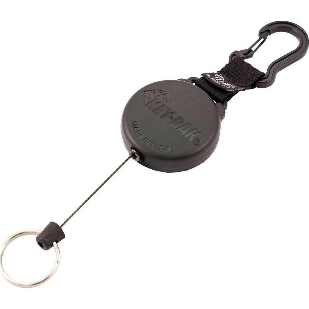 Rieffel Key-Bak KB488SECU Enrouleur de Clés Securit Noir  