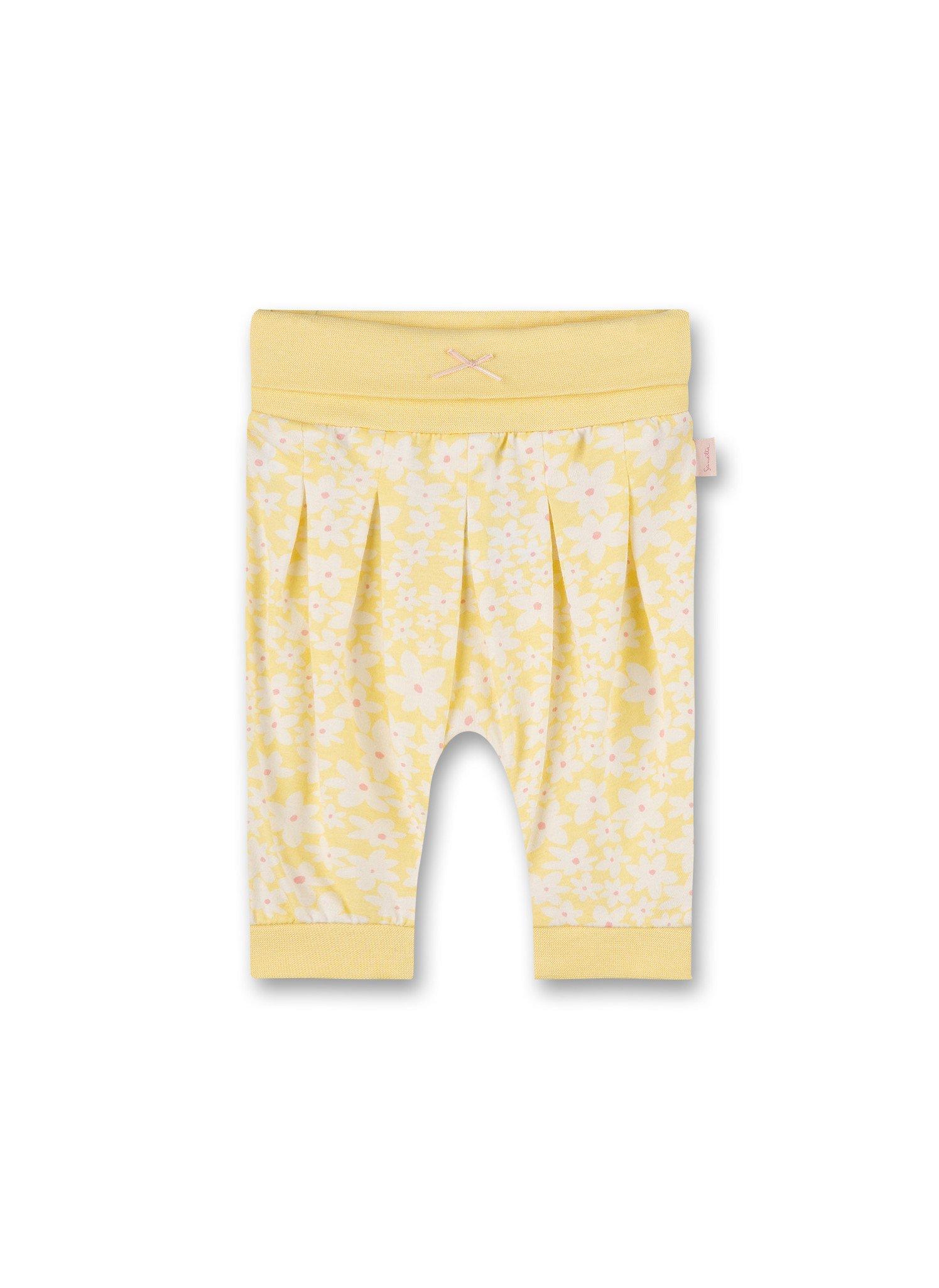 Image of Baby Mädchen Sweathose Gelb Unisex Gelb 86