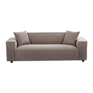 PASCAL MORABITO Sofa 3-Sitzer - Cord - Grau - BORORE  