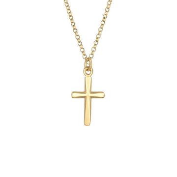 Collier Pendentif Croix En Filigrane