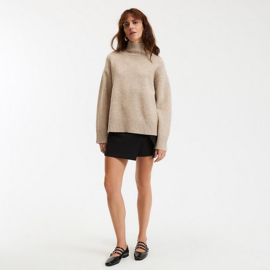 La Redoute Collections Woll Rollkragenpullover  