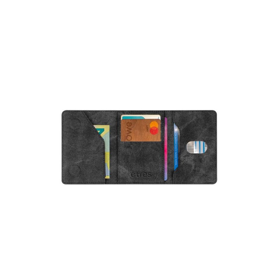 Techmade Etres Portefeuille Intelligent Classique Style Jean  