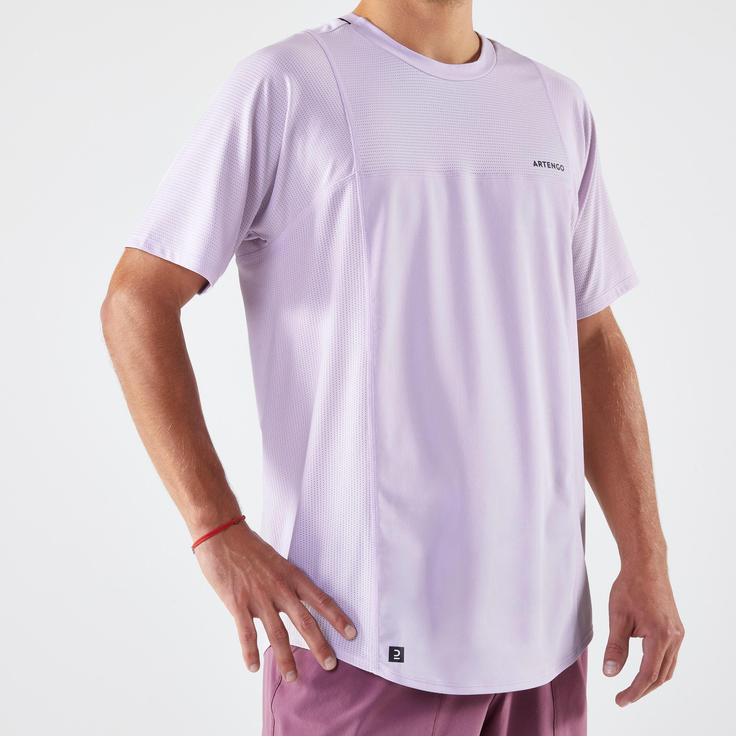 KUIKMA  T-shirt tennis uomo traspirante poliestere 