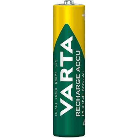 Nedis  Wiederaufladbarer Ni-MH-Akku AAA | 1,2 V DC | 750 mAh | Vorgeladen | 2-Blisterkarte 