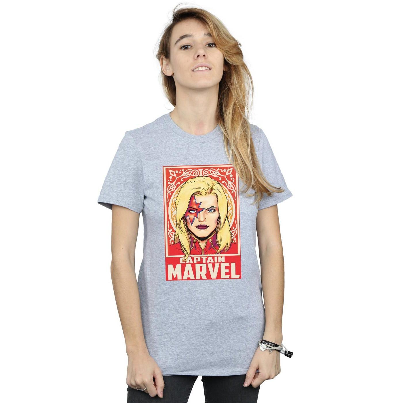 Captain Marvel  Ornament TShirt 