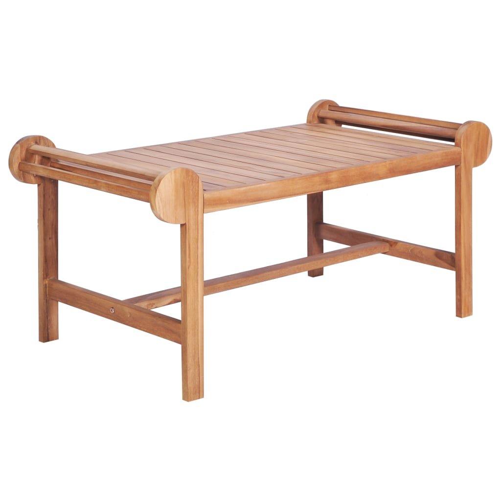 VidaXL Table de jardin teck  