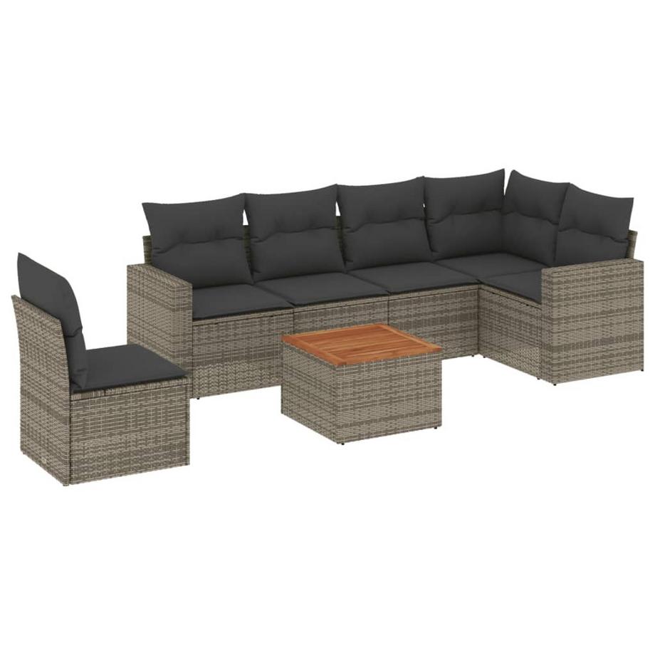 Garten sofagarnitur poly-rattan