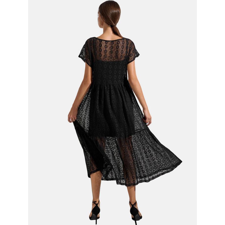 Lisca Rimini Robe Longue Estivale Manches Courtes  