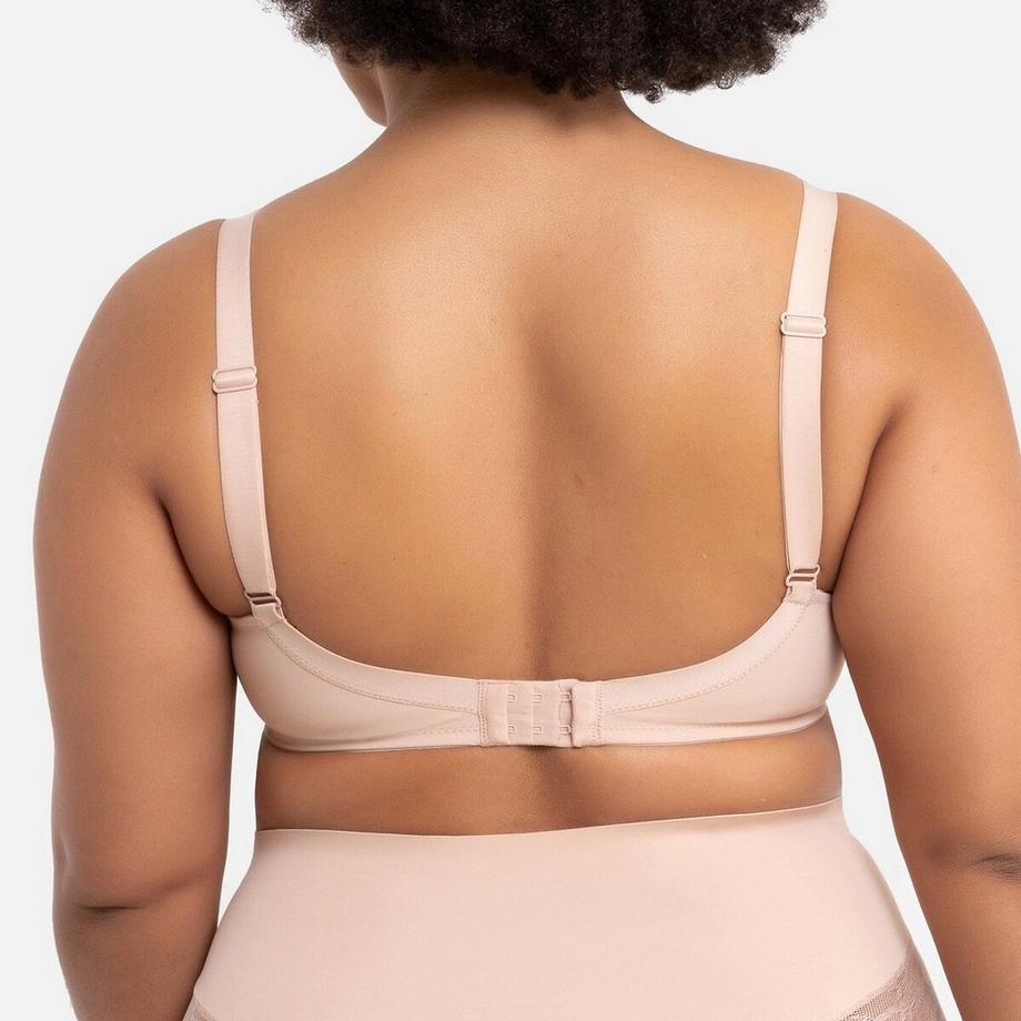 La Redoute Collections Soutien-gorge Minimiseur Microfibre et Dentelle  