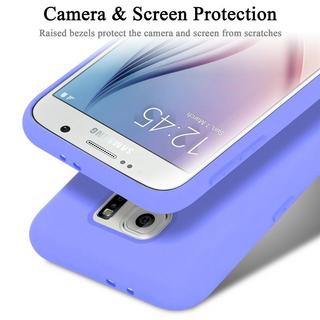 Cadorabo  Hülle für Samsung Galaxy S6 TPU Silikon Liquid 