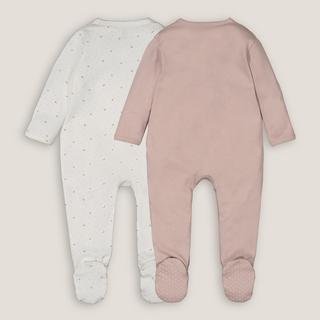 La Redoute Collections  Lot de 2 pyjamas 1 pièce 