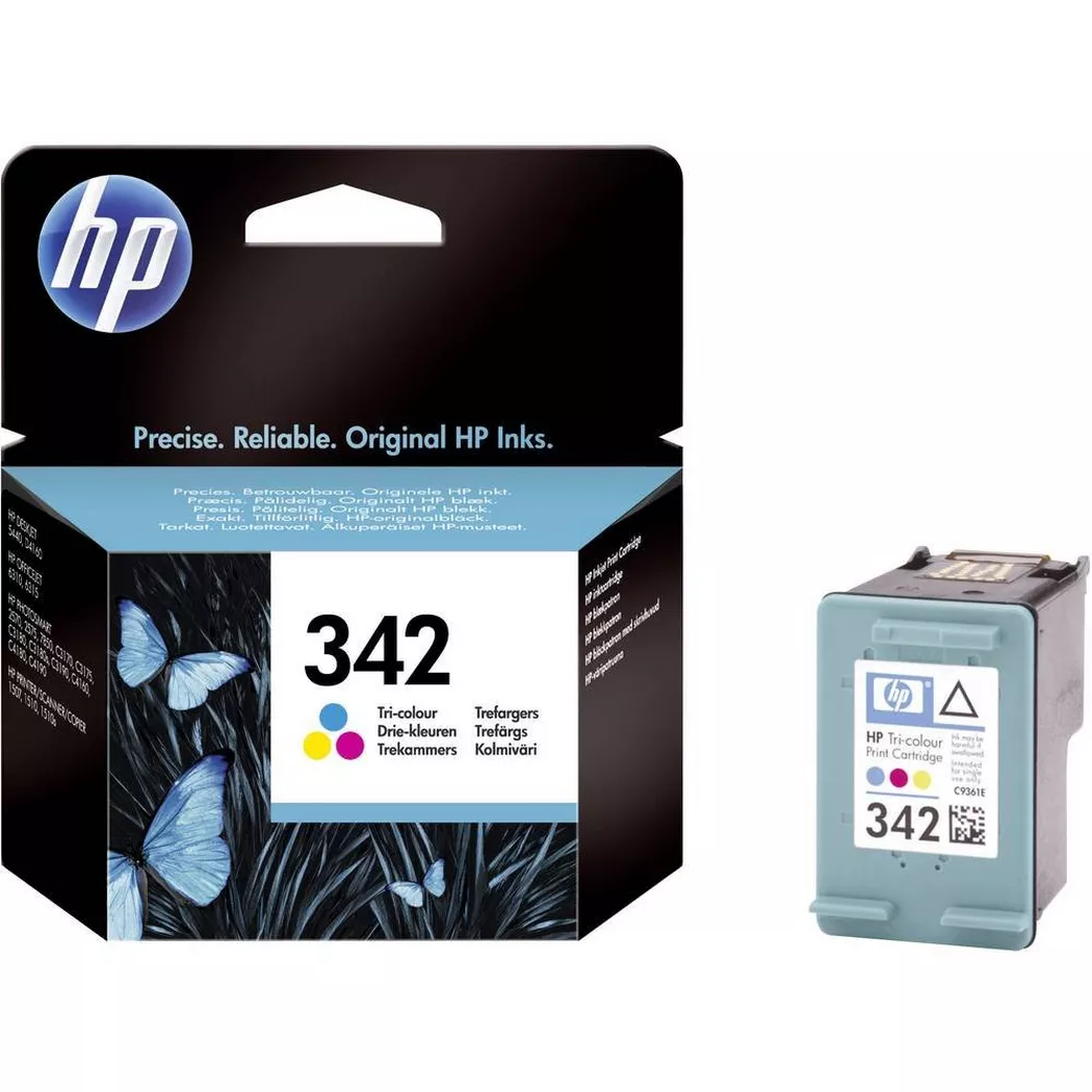 HP – Tintenpatrone 342, Multicolor, One Size