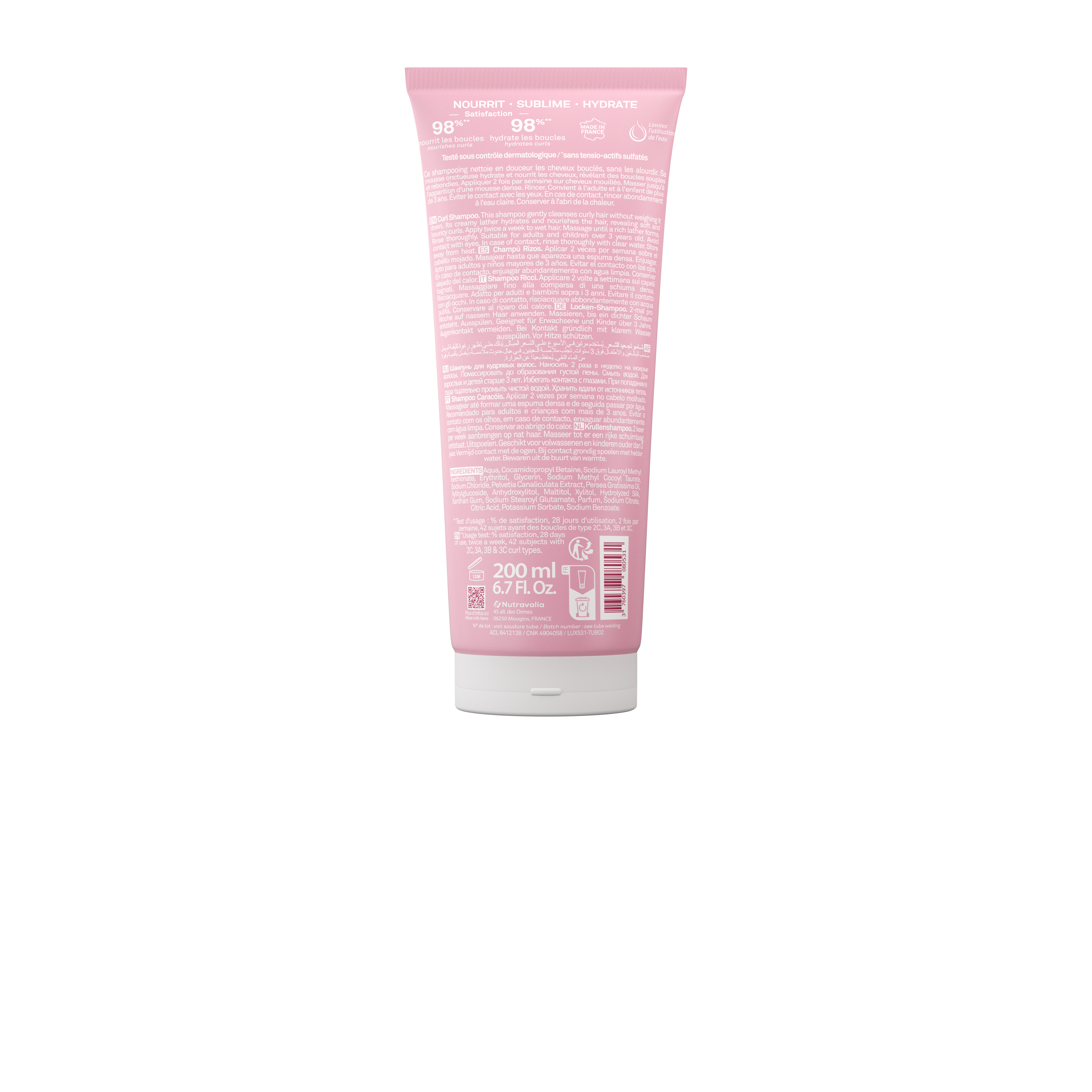 Luxéol  Shampooing Boucles - 2 x 200ml 