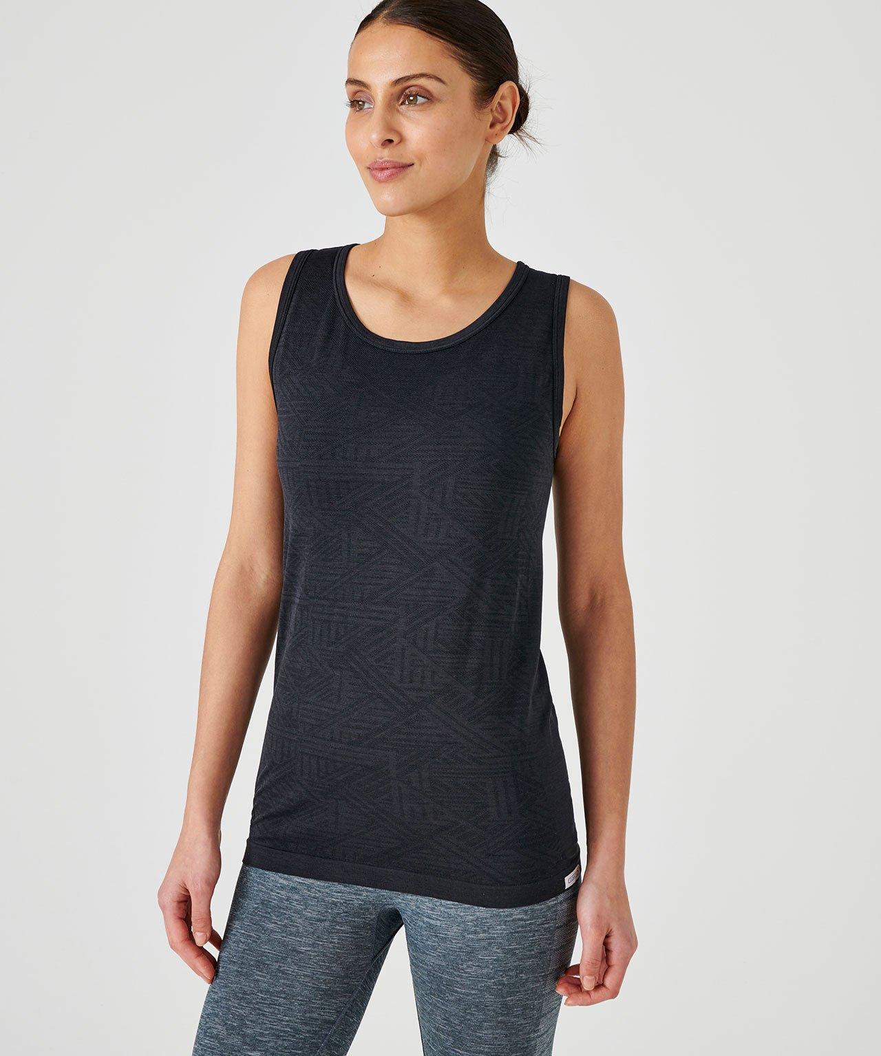 Image of Climatyl-achselshirt Dynamic , Sport. Damen Schwarz XL
