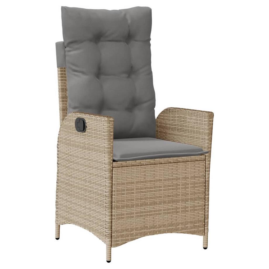 VidaXL Gartensessel verstellbar poly-rattan  