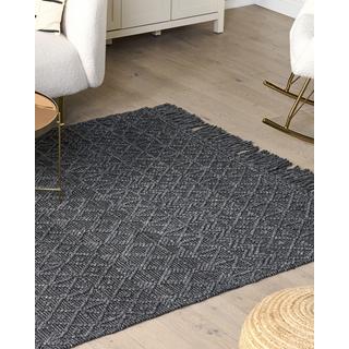 Beliani Tapis en Laine Boho ALUCRA  