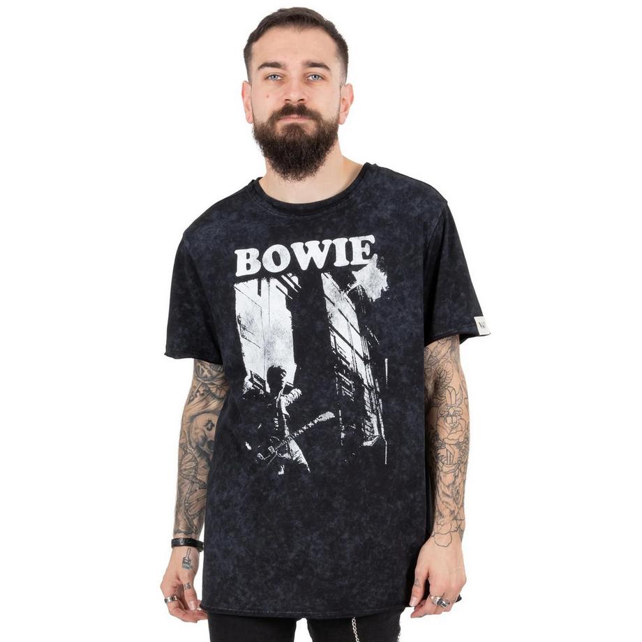 David Bowie Grafik Print T-Shirt  