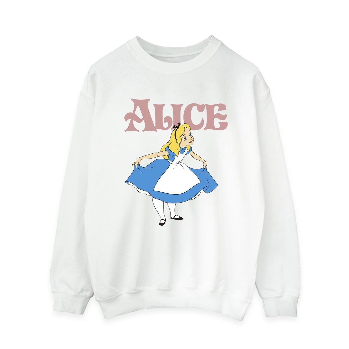 Disney  Alice In Wonderland Take A Bow Sweatshirt 